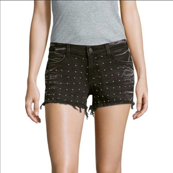 Siwy Alia Cut-off Shorts in Renegade with Studs Size 24 - Picture 9 of 9